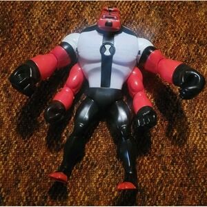 Ben 10 Ultimate Alien Force Four Arms JUMBO 10" Action Figure Toy Playmates 2017